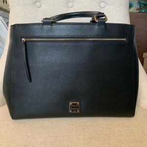 Dooney & Bourke Saffiano Zip Satchel